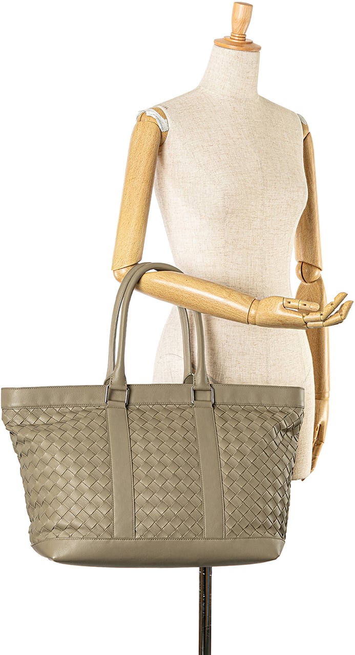 Bottega Veneta Nappa Intrecciato Tote Bruin