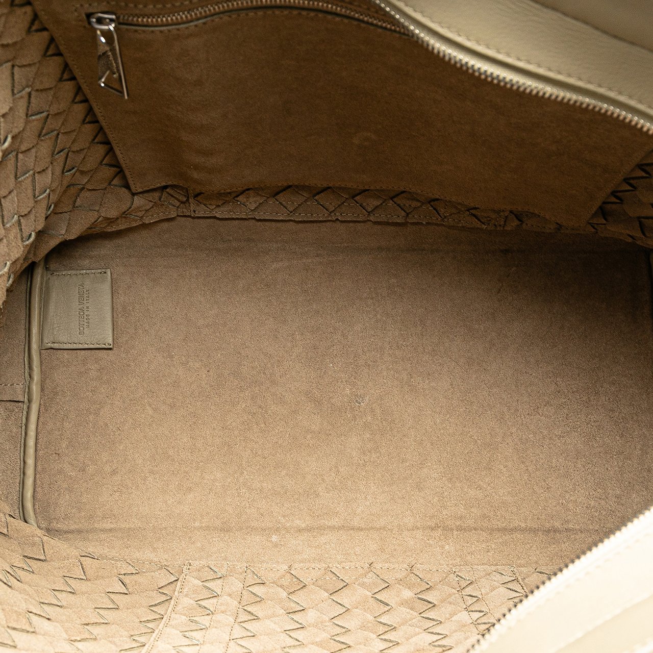 Bottega Veneta Nappa Intrecciato Tote Bruin