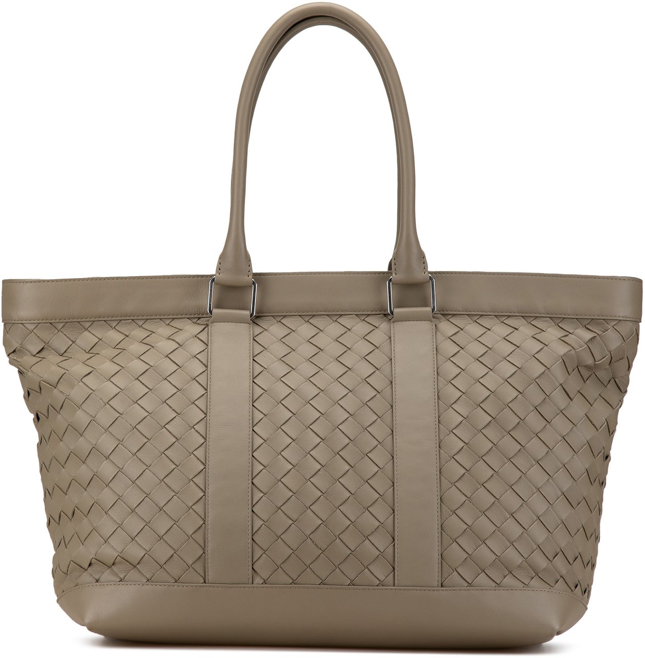 Bottega Veneta Nappa Intrecciato Tote Bruin