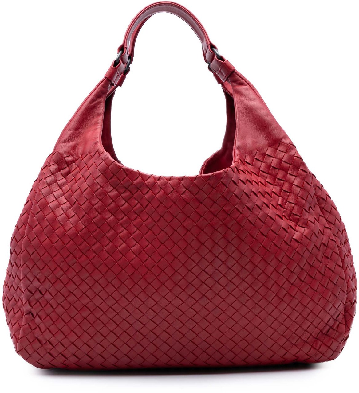 Bottega Veneta Large Nappa Intrecciato Campana Hobo Rood