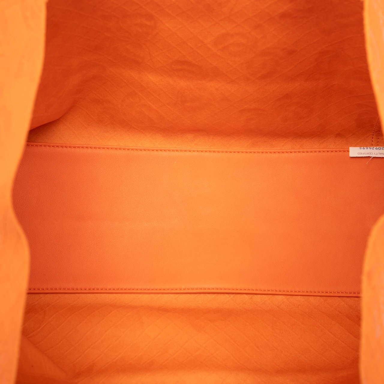 Bottega Veneta Nappa Intrecciomirage Butterfly Tote Oranje