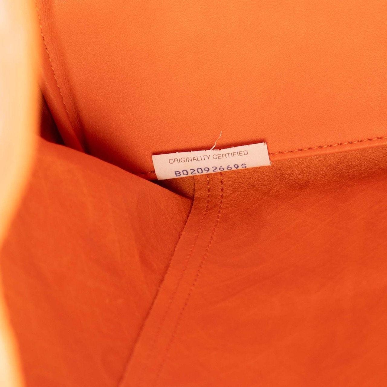 Bottega Veneta Nappa Intrecciomirage Butterfly Tote Oranje