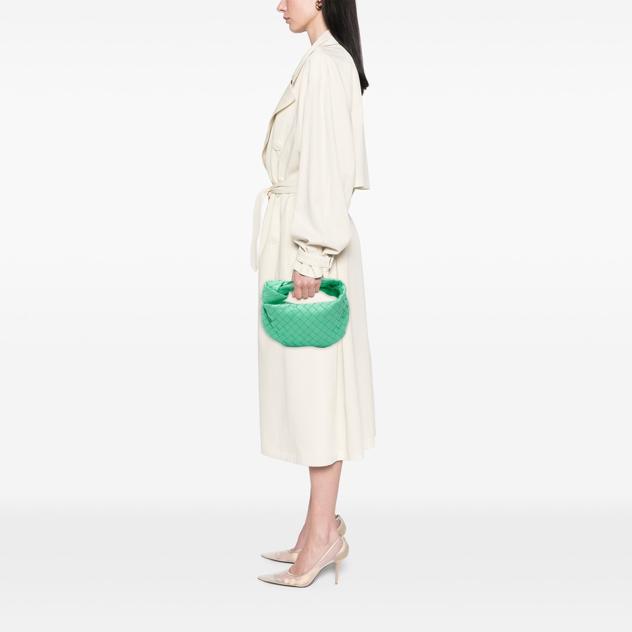 Bottega Veneta Mini Nappa Intrecciato Jodie Groen