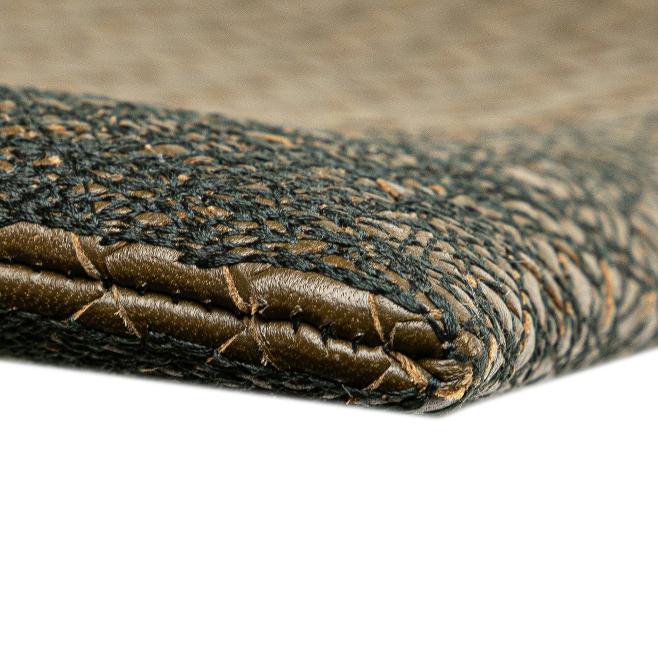Bottega Veneta Nappa Intrecciato Stitched Clutch Bruin
