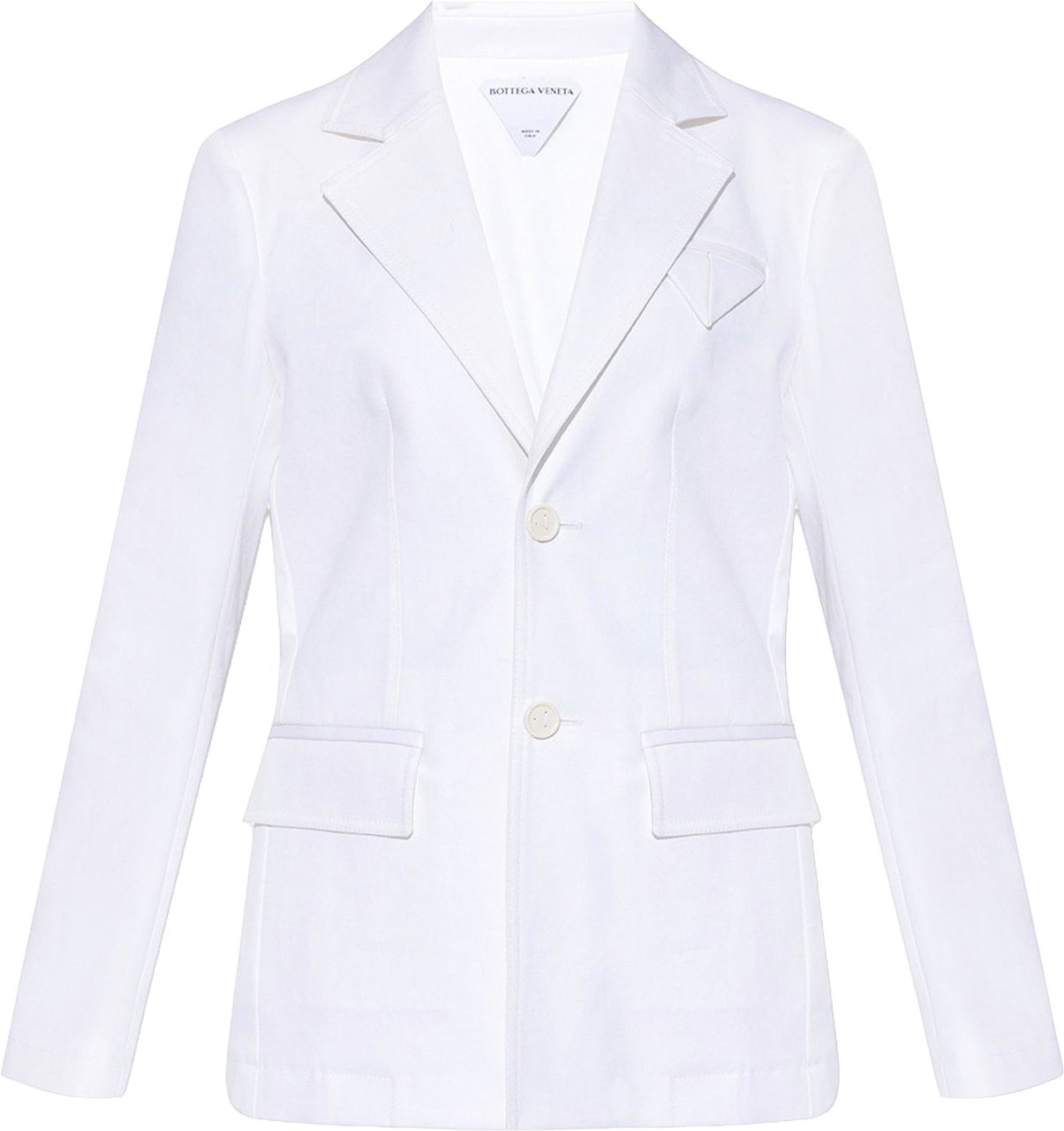 Bottega Veneta Cotton Blazer Wit