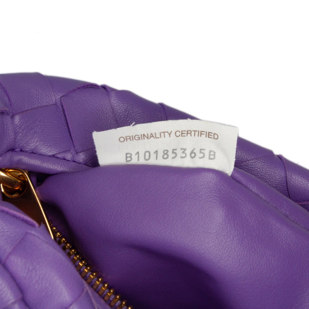 Bottega Veneta Mini Nappa Intrecciato Jodie Paars