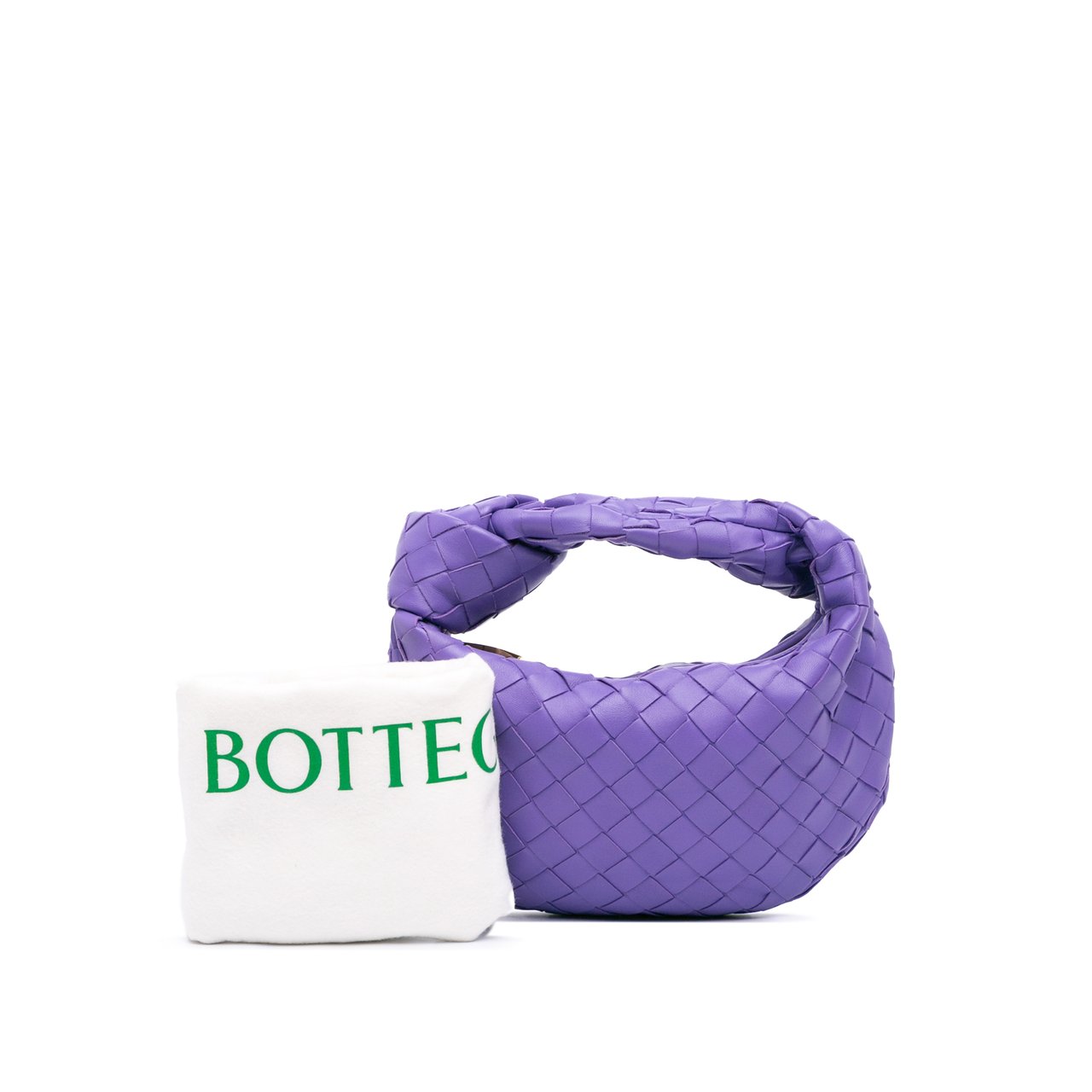 Bottega Veneta Mini Nappa Intrecciato Jodie Paars