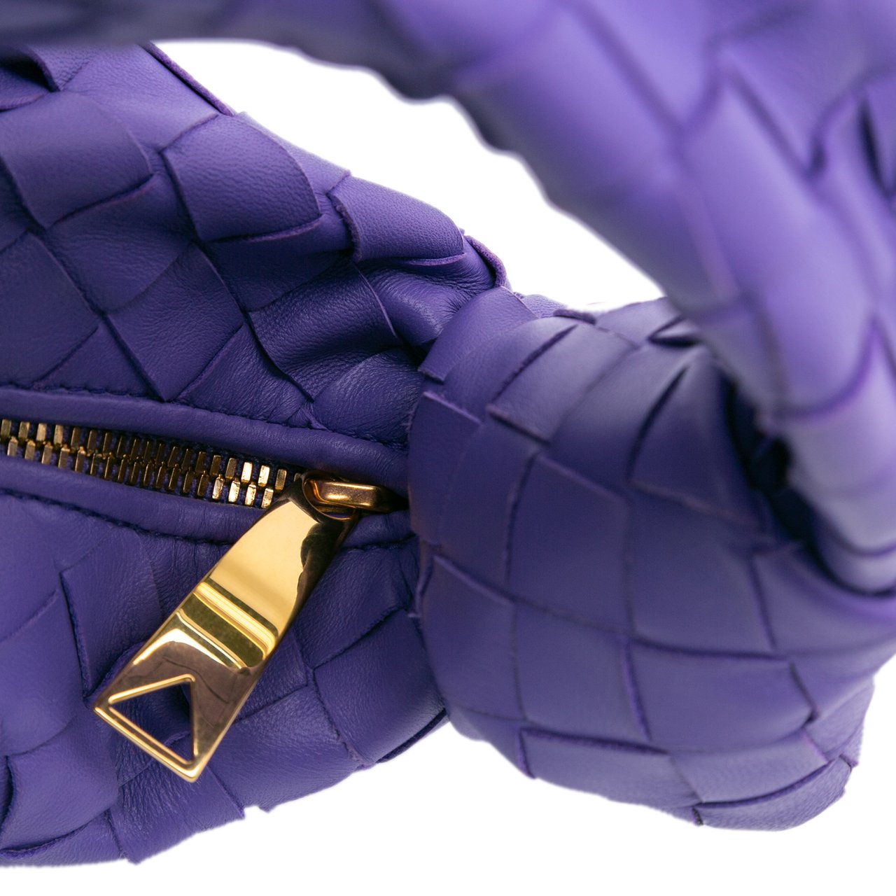 Bottega Veneta Mini Nappa Intrecciato Jodie Paars