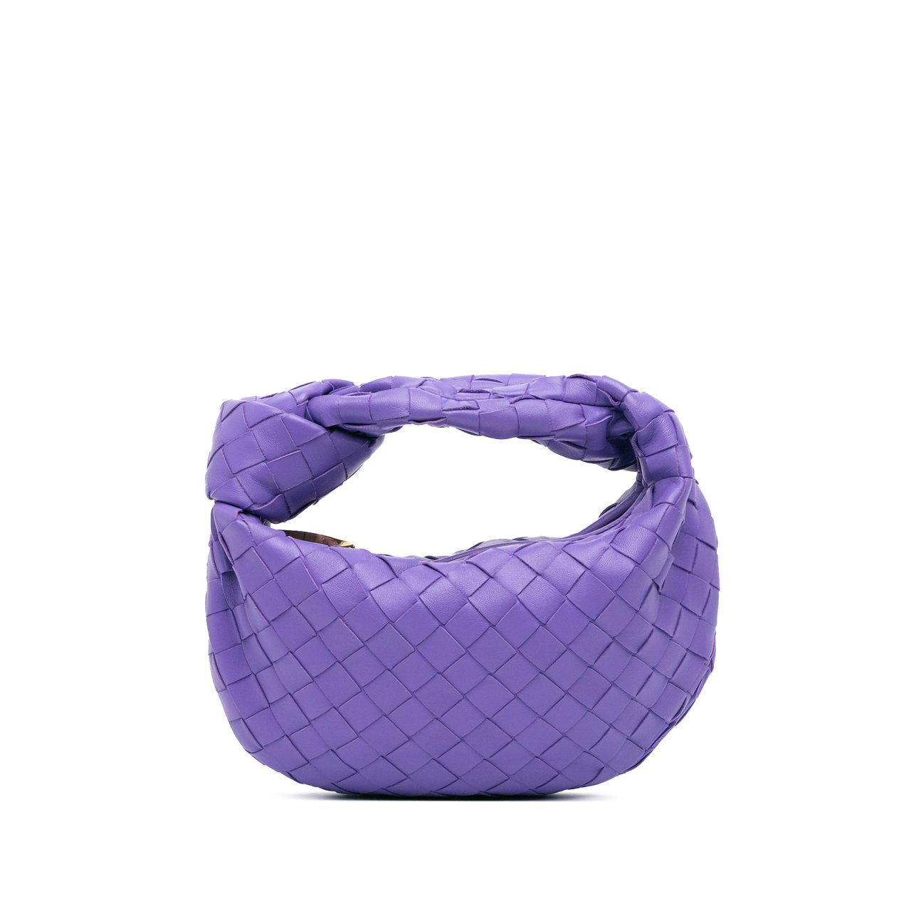 Bottega Veneta Mini Nappa Intrecciato Jodie Paars