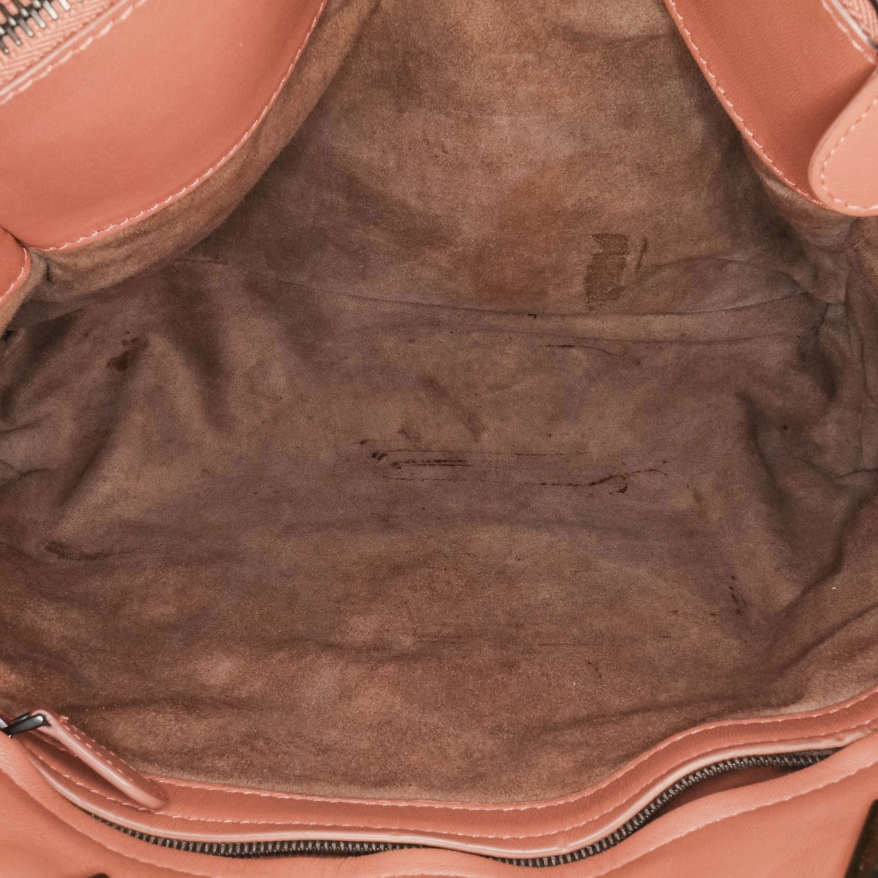 Bottega Veneta Medium Nappa Intrecciato Double Chain Tote Roze