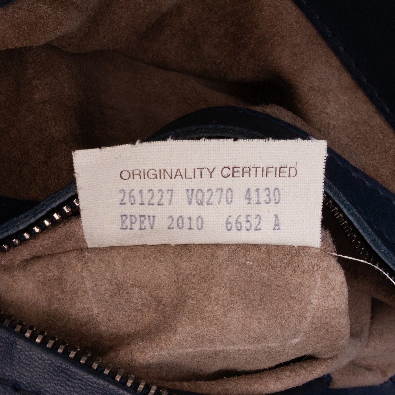 Bottega Veneta Nappa Intrecciato Tote Blauw