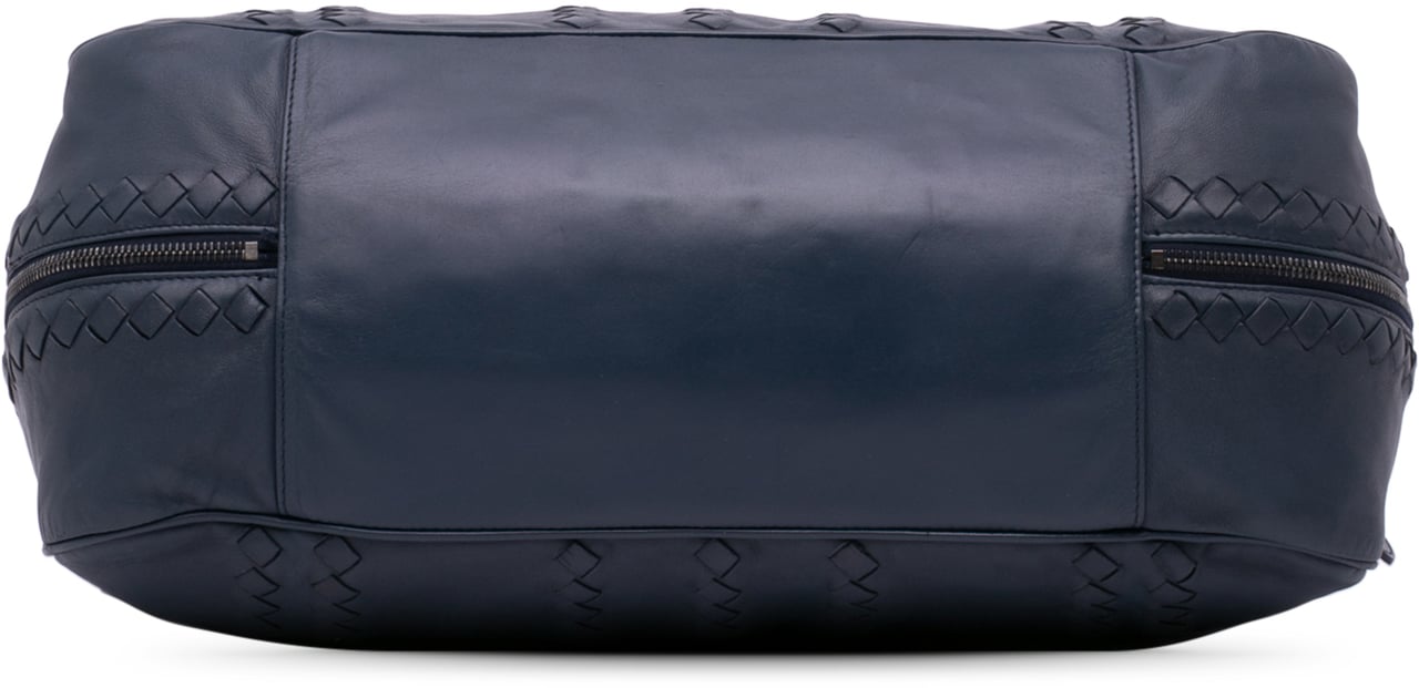 Bottega Veneta Nappa Intrecciato Tote Blauw