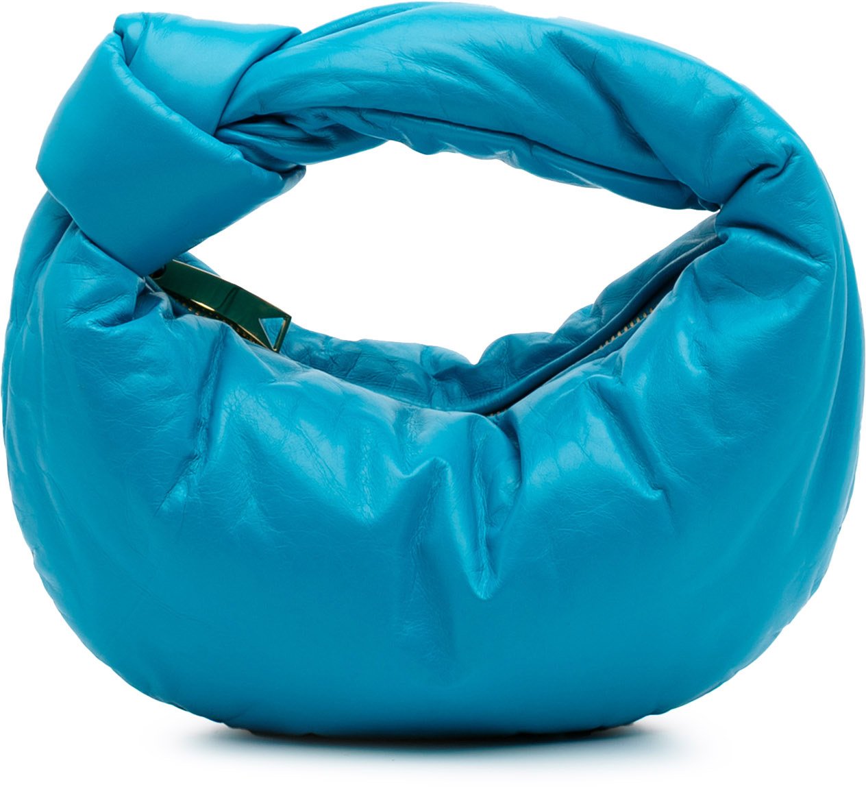 Bottega Veneta Mini Nappa Puffy Jodie Blauw