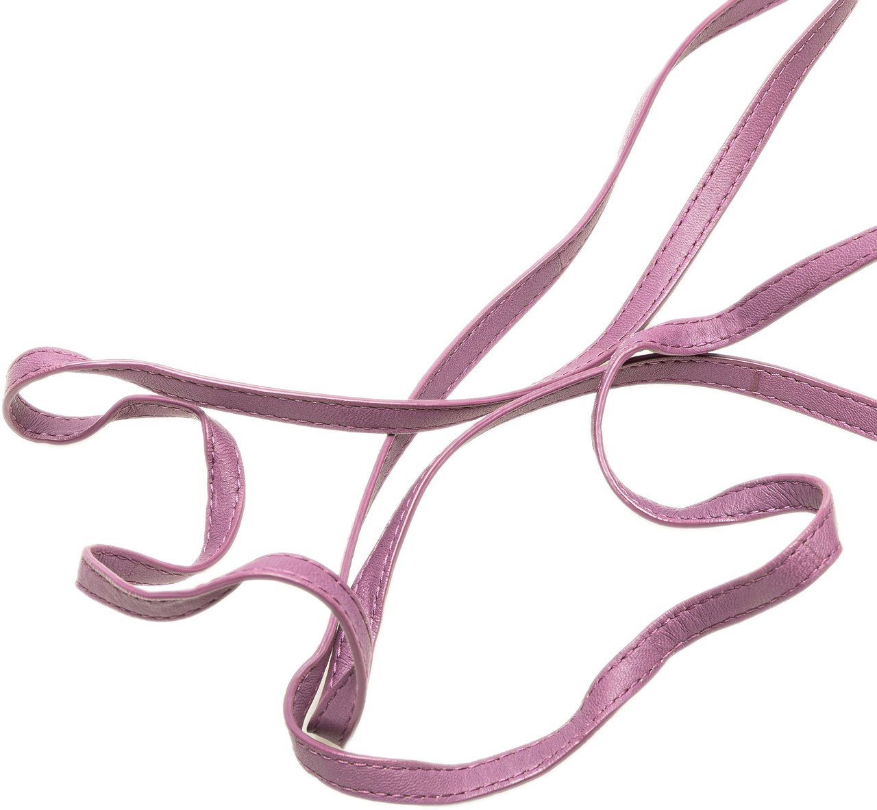 Bottega Veneta Nappa Intrecciato Cube Crossbody Paars