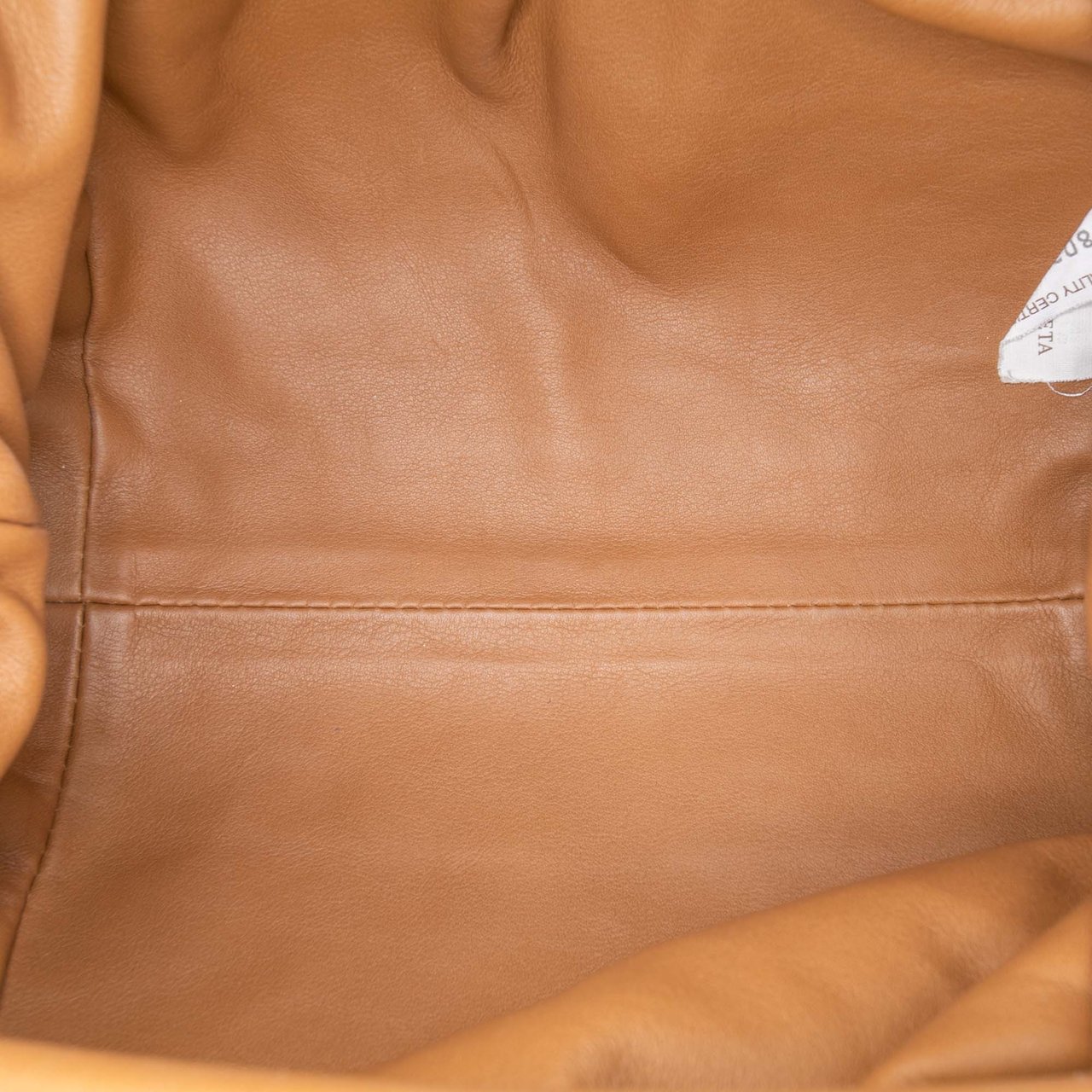 Bottega Veneta Lambskin The Mini Pouch Crossbody Bruin