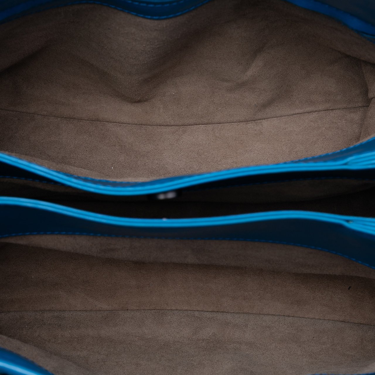 Bottega Veneta Small Nappa Intrecciato Roma Satchel Blauw