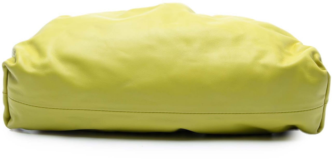 Bottega Veneta Lambskin The Pouch Geel