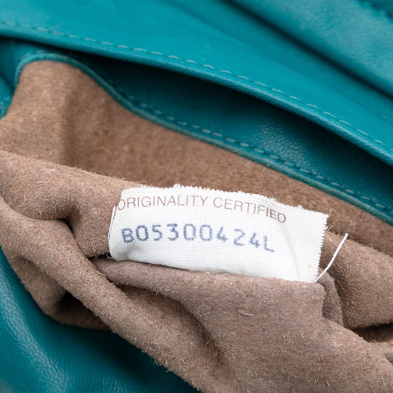 Bottega Veneta Mini Nappa Intrecciato Expandable Chain Crossbody Blauw