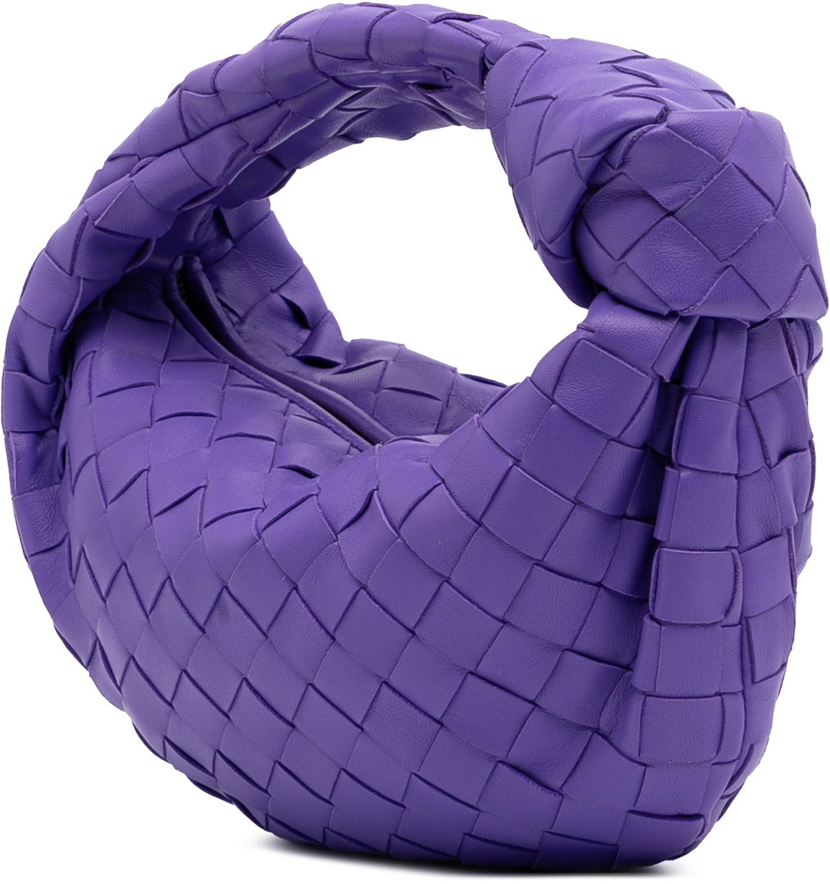 Bottega Veneta Mini Nappa Intrecciato Jodie Paars