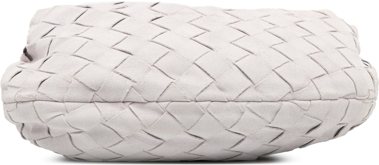 Bottega Veneta Mini Suede Intrecciato Jodie Wit