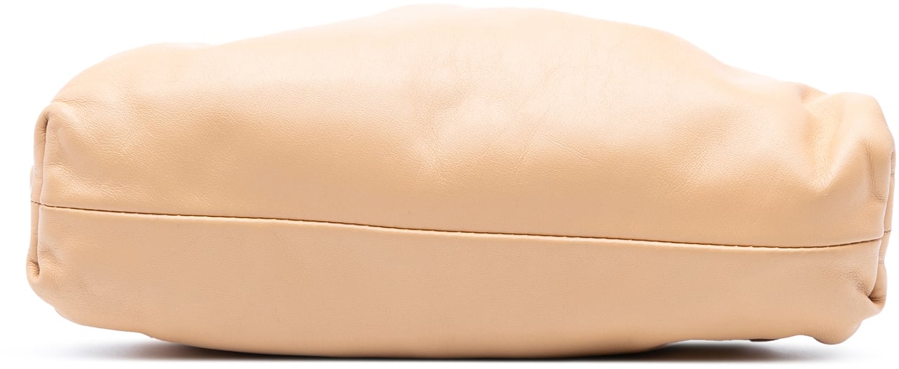 Bottega Veneta Lambskin The Mini Pouch Crossbody Bruin