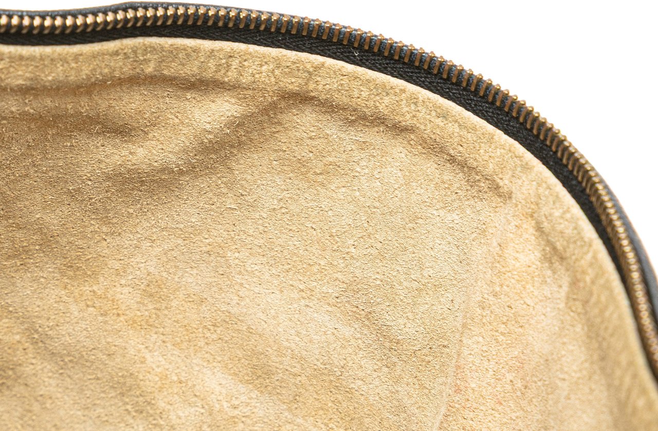 Bottega Veneta Nappa Intrecciato Shoulder Bag Zwart