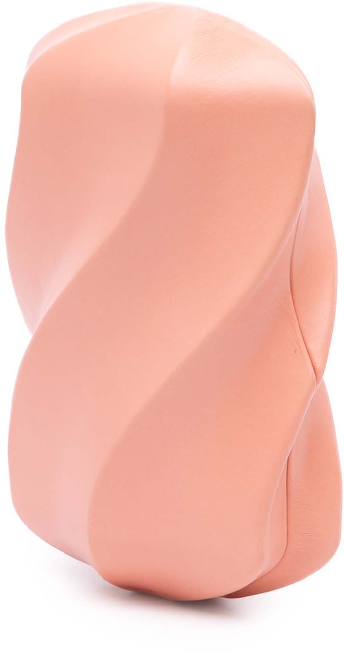 Bottega Veneta Calfskin The Whirl Clutch Roze