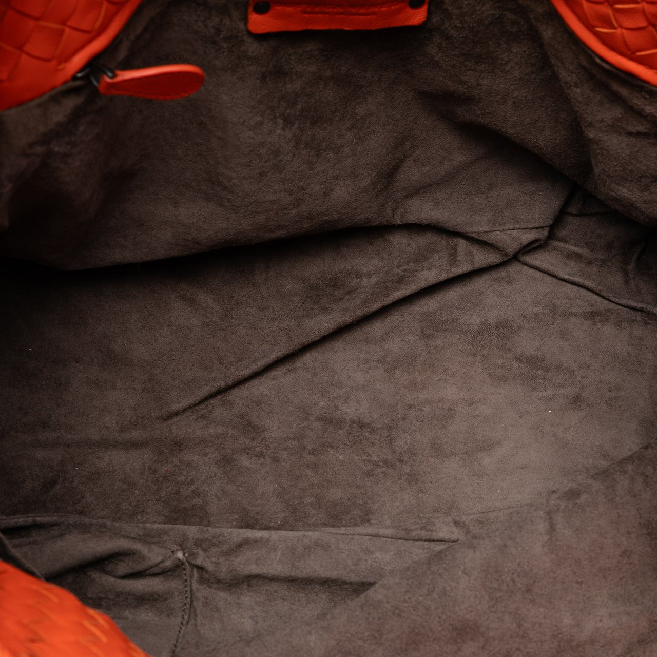 Bottega Veneta Medium Nappa Intrecciato Cesta Tote Oranje