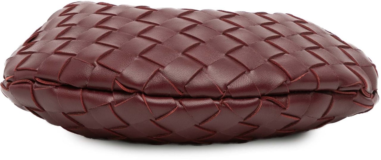 Bottega Veneta Baby Lambskin Intrecciato Sardine Rood