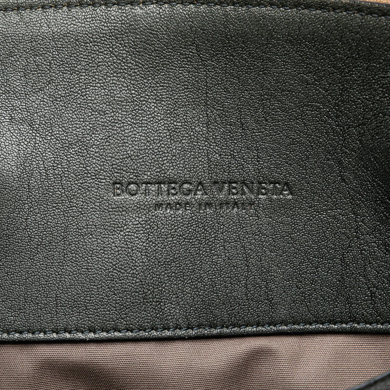 Bottega Veneta Nappa Intrecciato Club Fume Briefcase Bruin
