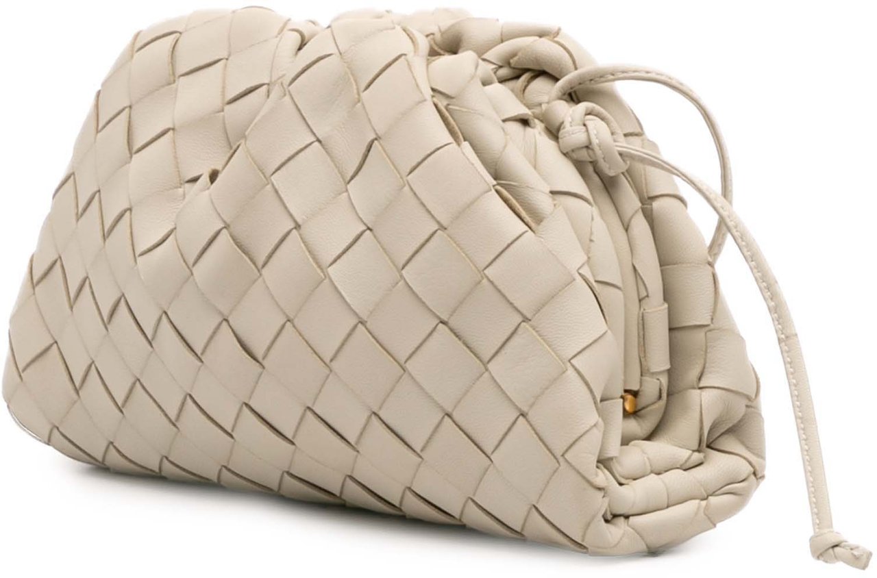 Bottega Veneta Nappa Intrecciato The Mini Pouch Crossbody Wit