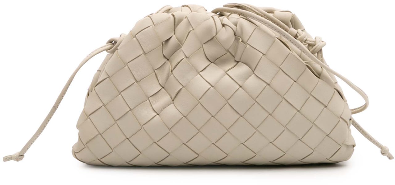 Bottega Veneta Nappa Intrecciato The Mini Pouch Crossbody Wit