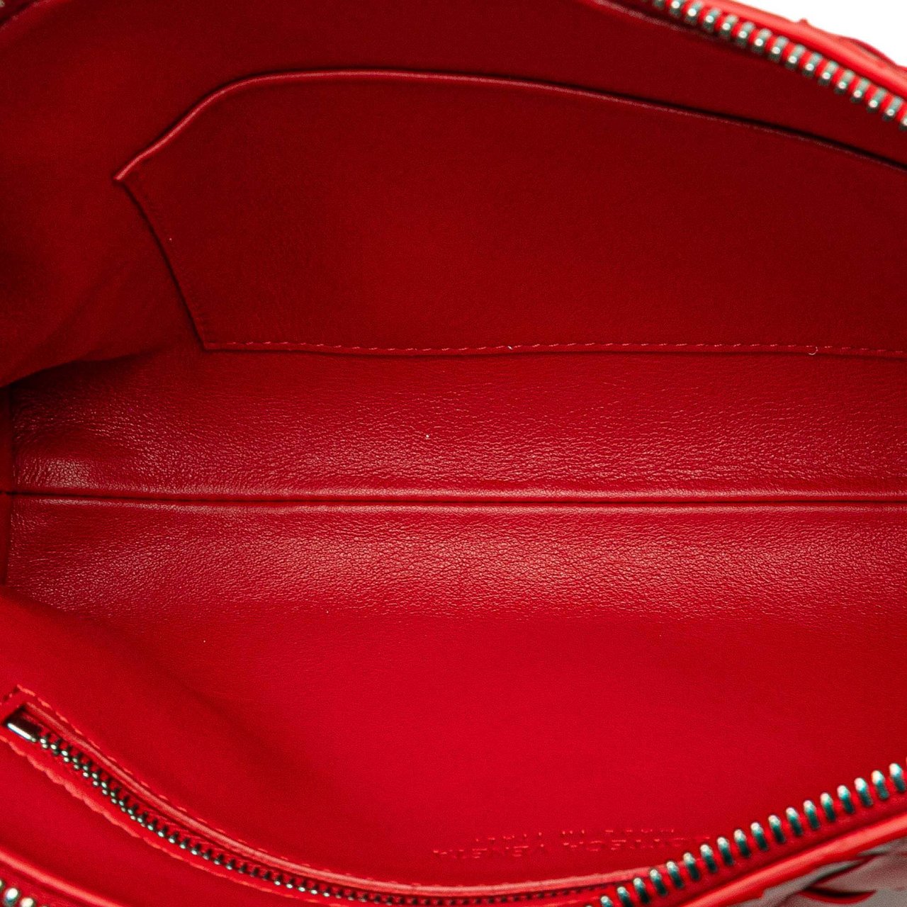 Bottega Veneta Nappa Intrecciato Crossbody Rood