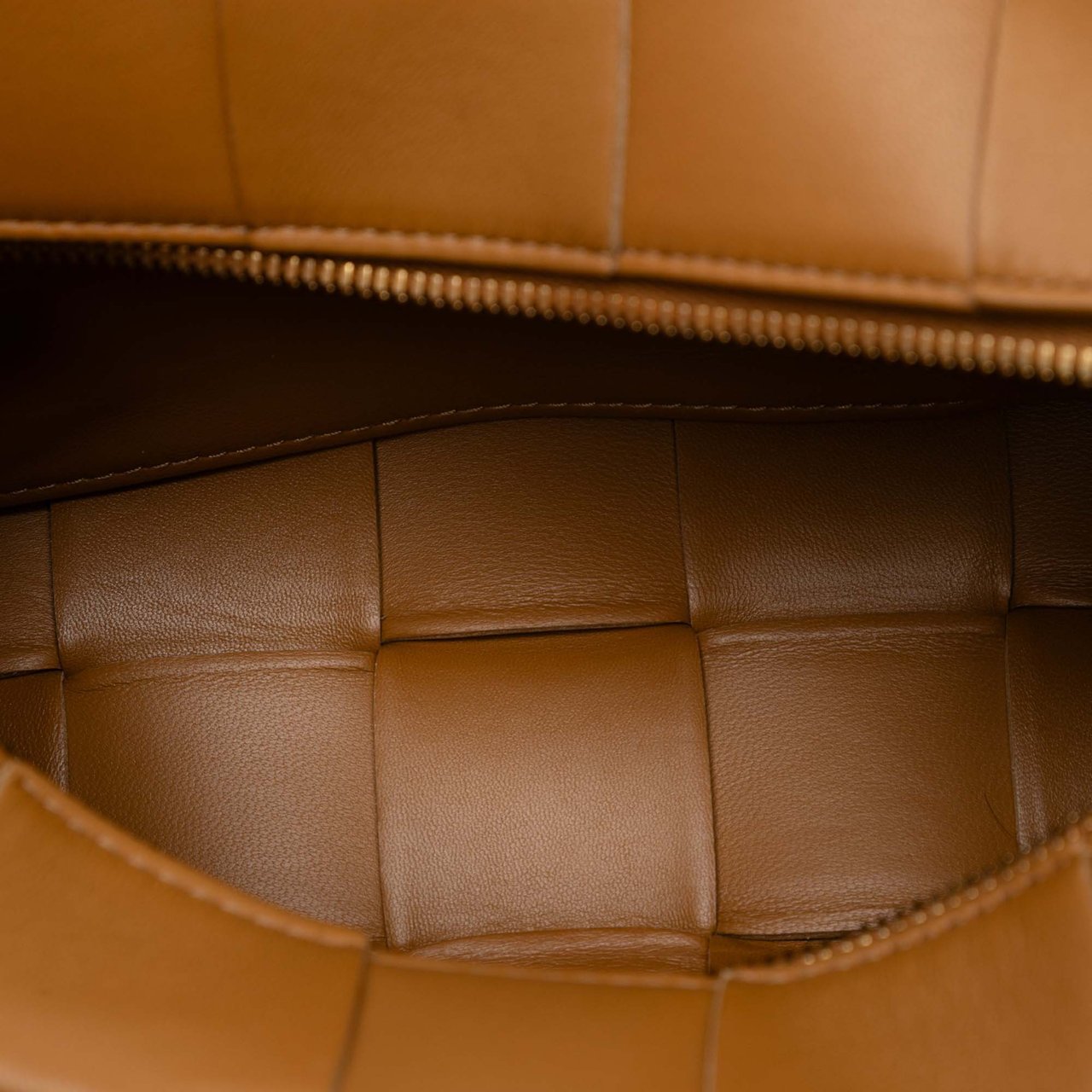 Bottega Veneta Nappa Intrecciato Brick Cassette Bruin