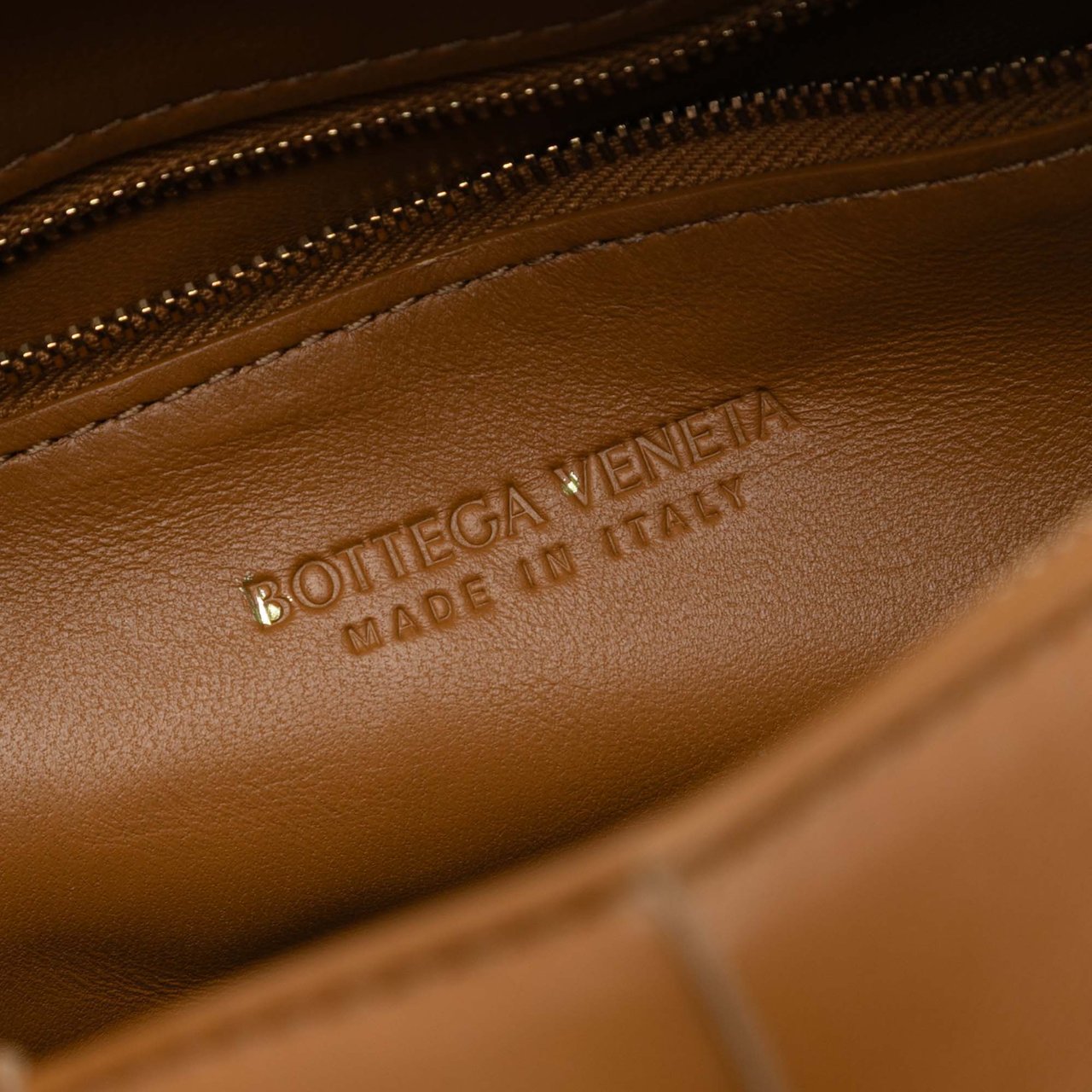 Bottega Veneta Nappa Intrecciato Brick Cassette Bruin