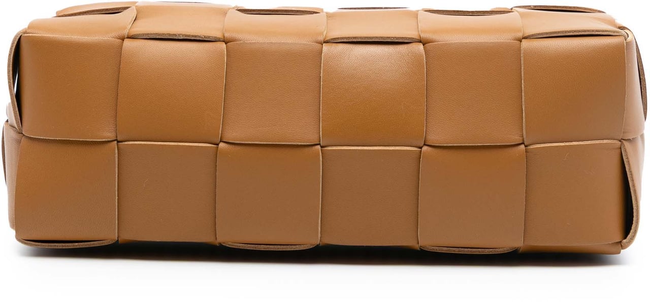 Bottega Veneta Nappa Intrecciato Brick Cassette Bruin