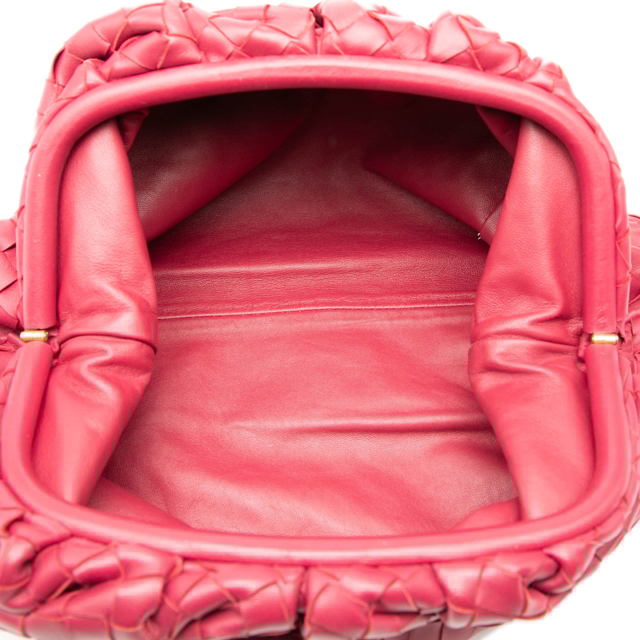 Bottega Veneta Nappa Intrecciato The Pouch Rood