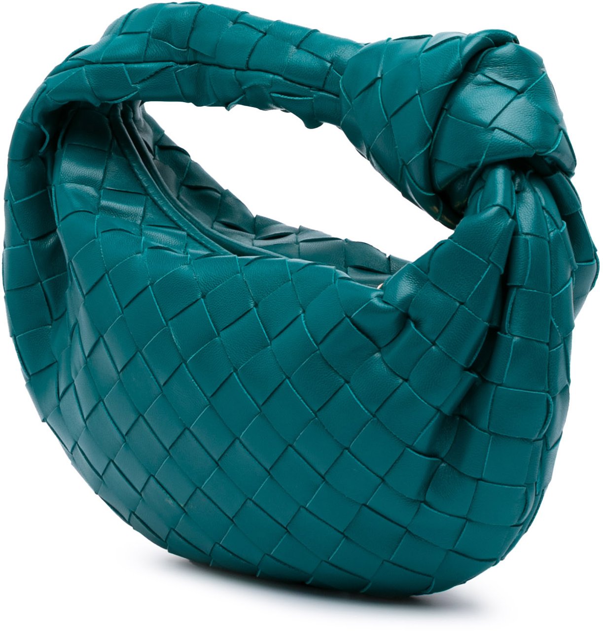 Bottega Veneta Mini Nappa Intrecciato Jodie Blauw