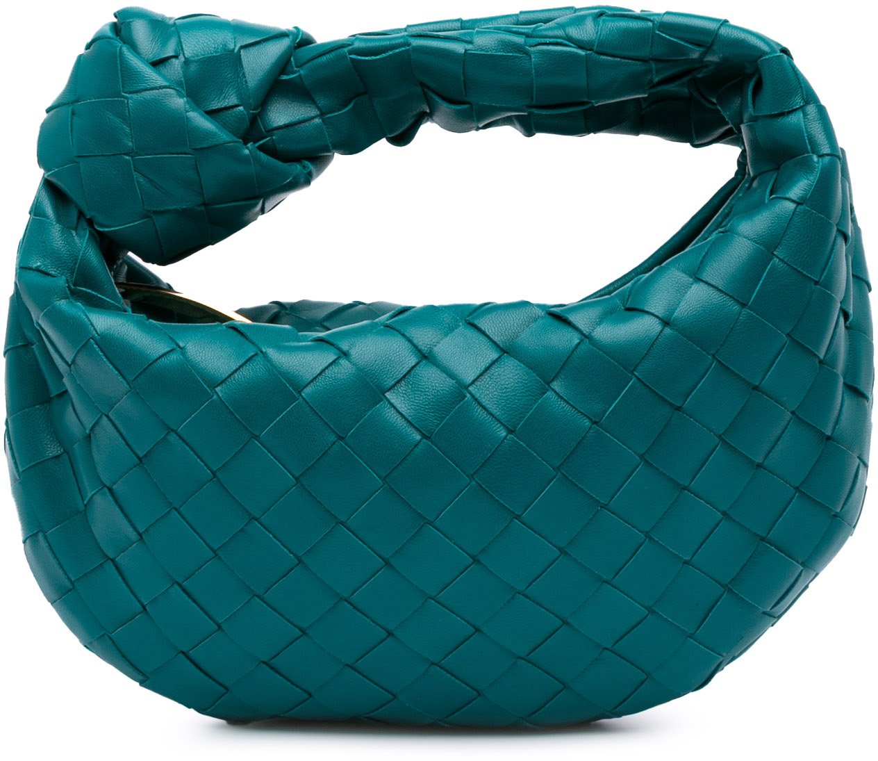 Bottega Veneta Mini Nappa Intrecciato Jodie Blauw