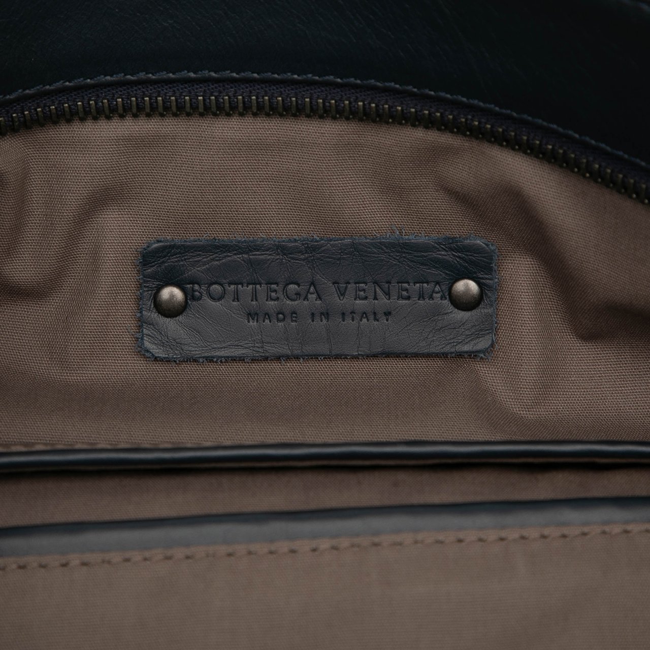 Bottega Veneta Nappa Intrecciato VN Crossbody Blauw