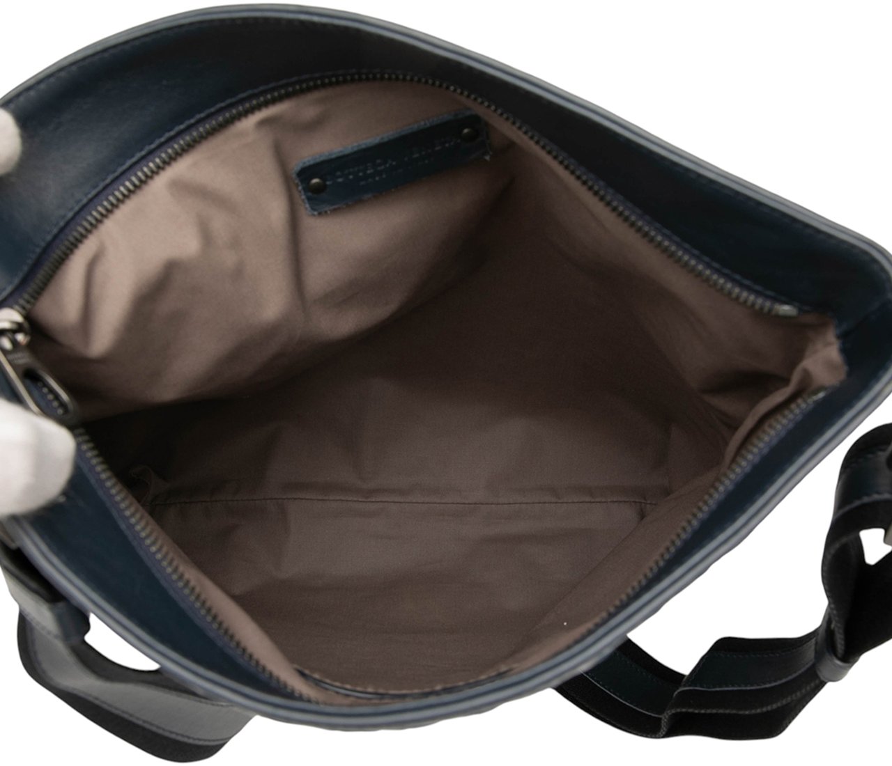 Bottega Veneta Nappa Intrecciato VN Crossbody Blauw