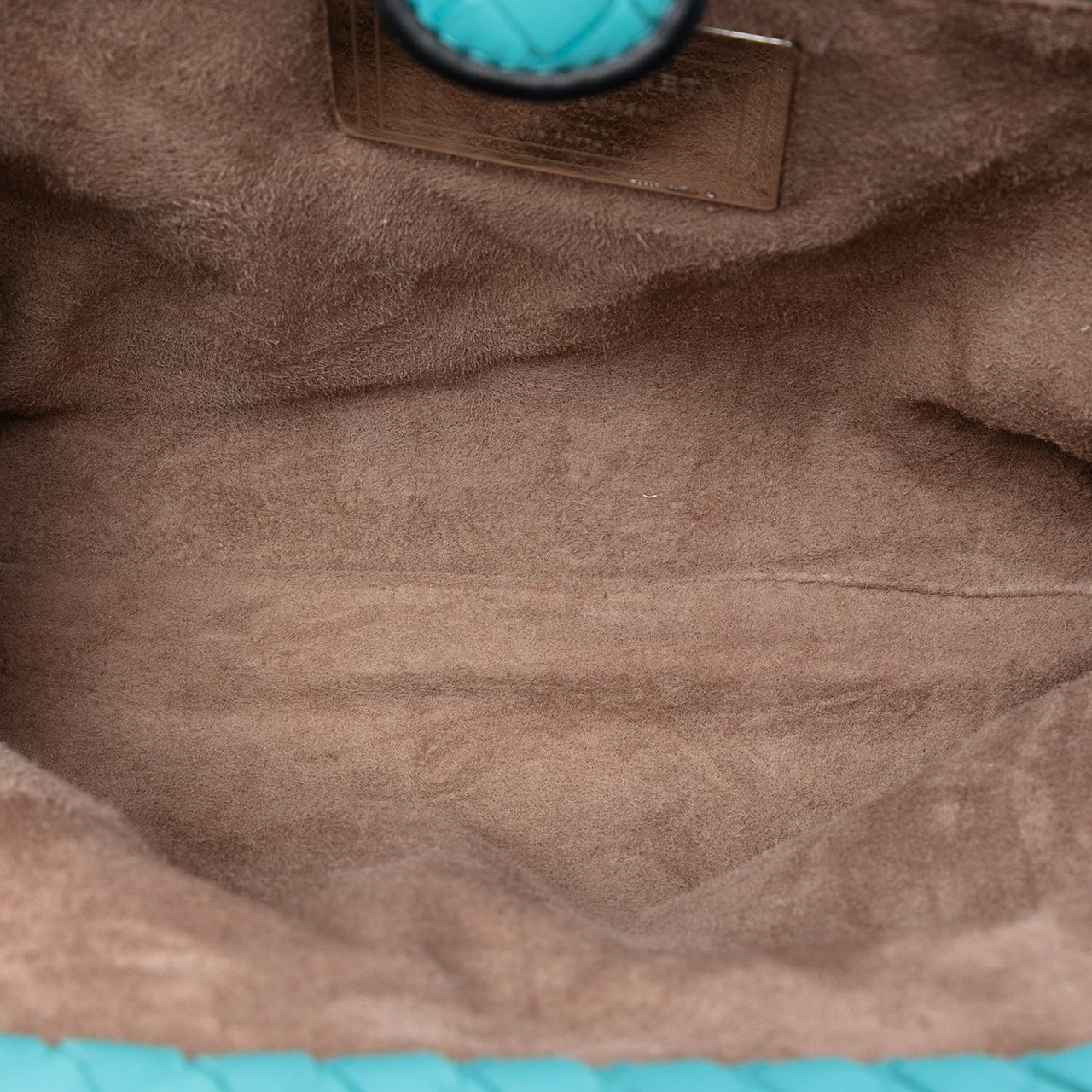 Bottega Veneta Bicolor Nappa Intrecciato The Lauren 1980 Clutch Blauw