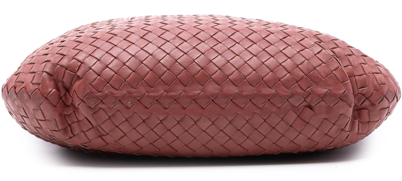 Bottega Veneta Nappa Intrecciato Tote Rood