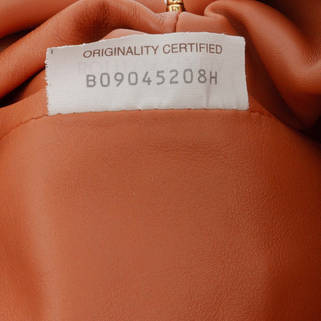 Bottega Veneta Lambskin The Mini Pouch Crossbody Bruin