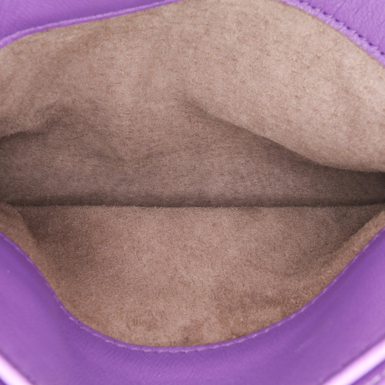 Bottega Veneta Baby Nappa Intrecciato Olimpia Crossbody Paars