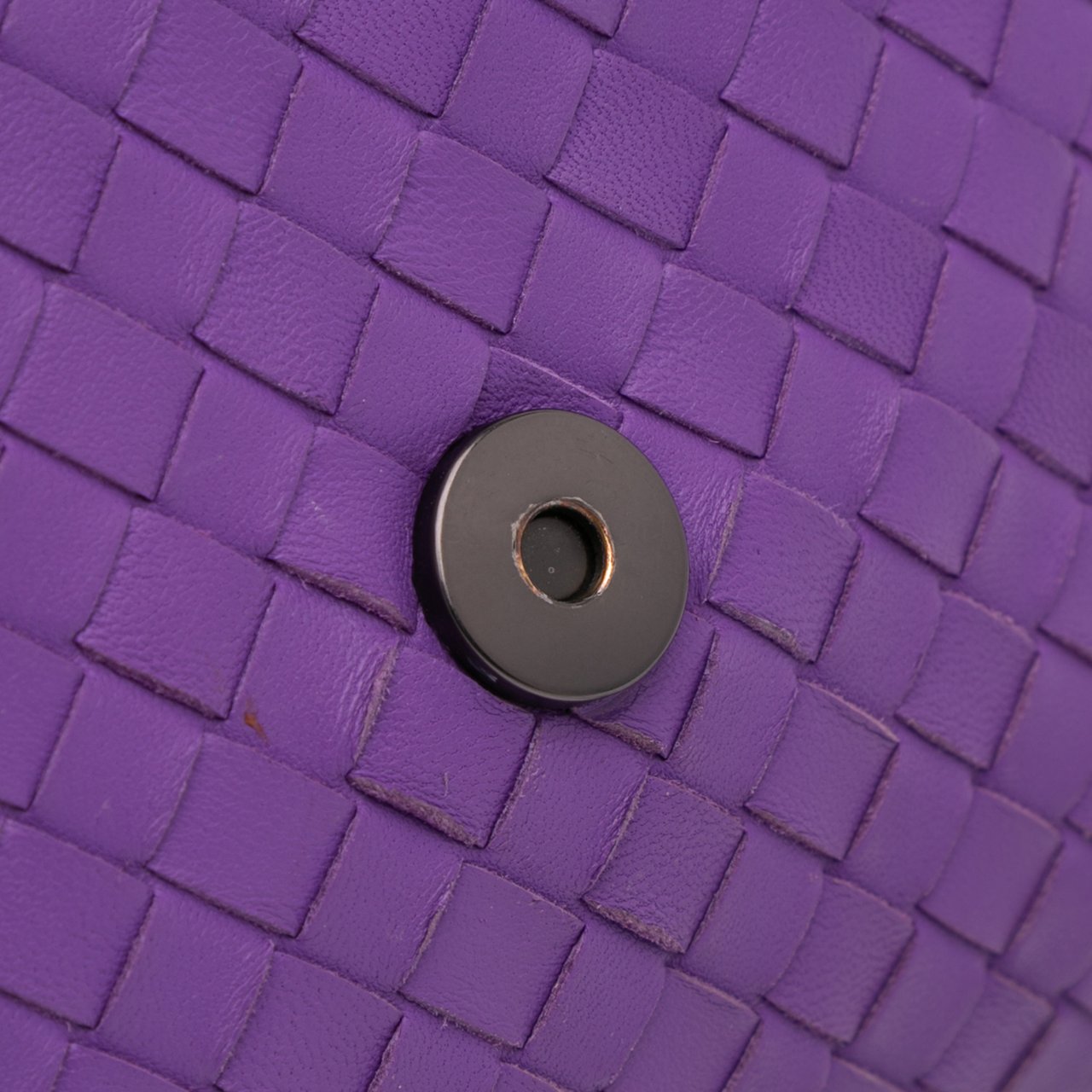 Bottega Veneta Baby Nappa Intrecciato Olimpia Crossbody Paars