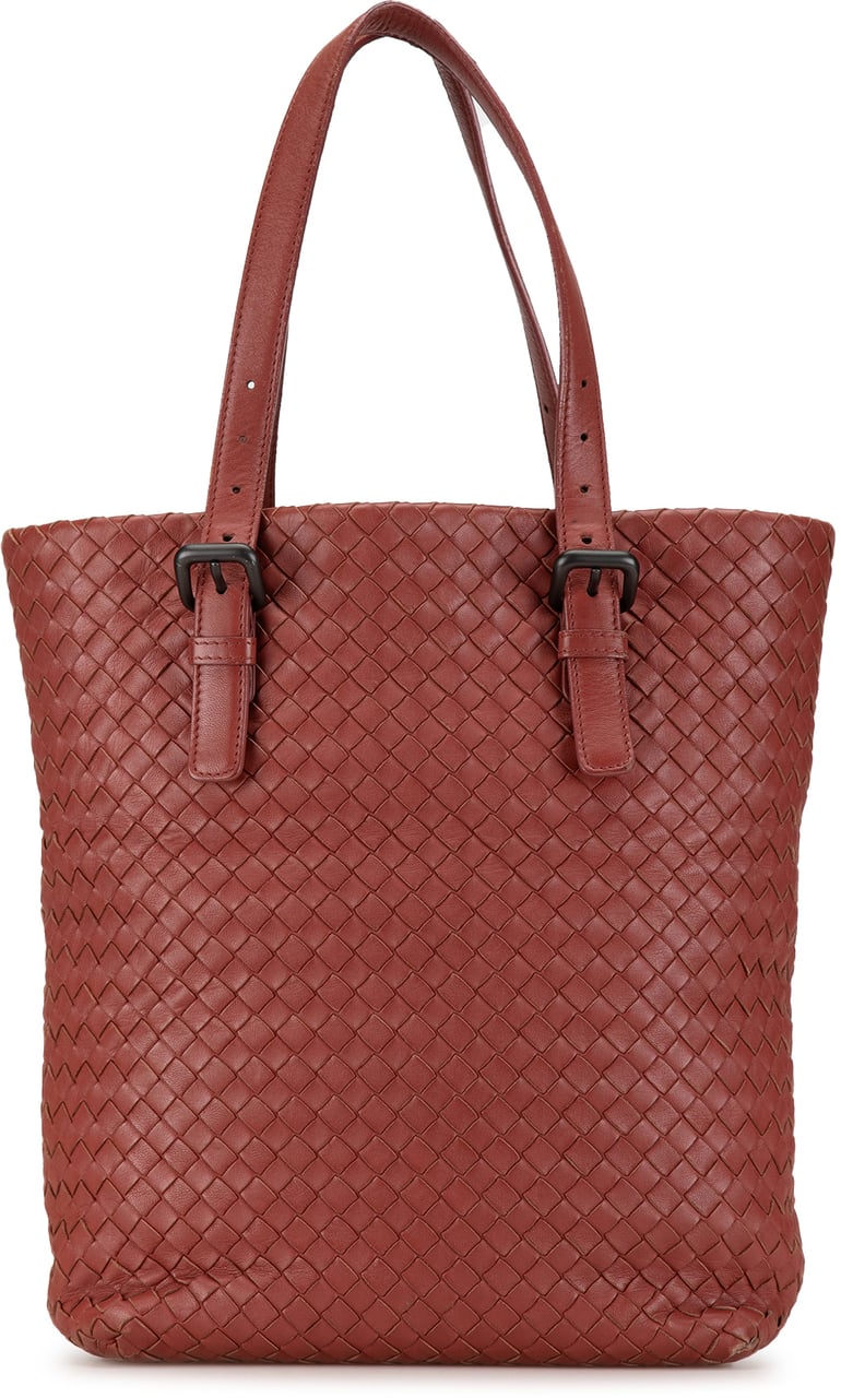 Bottega Veneta Intrecciato Tote Rood