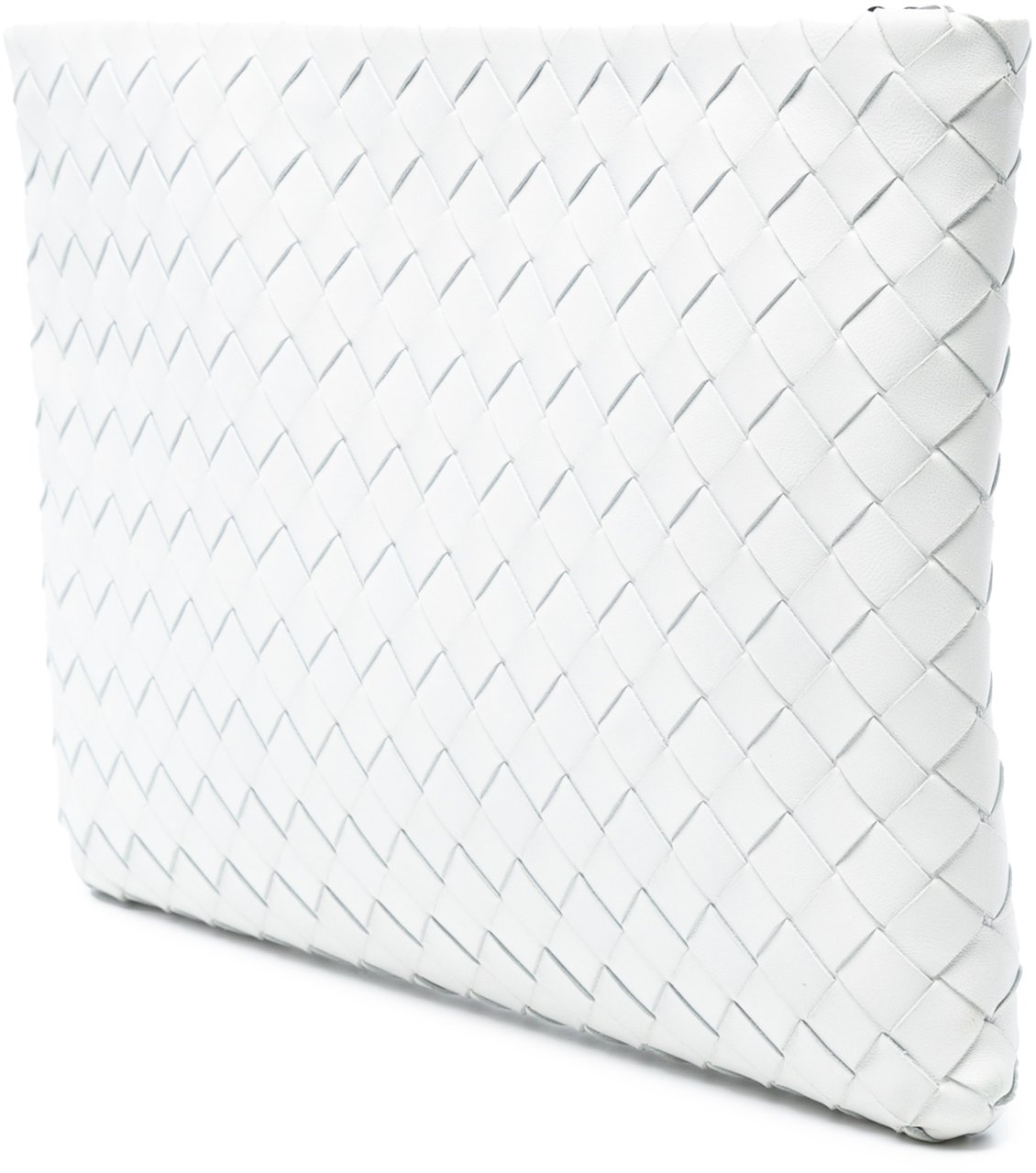 Bottega Veneta Nappa Intrecciato Wristlet Clutch Wit