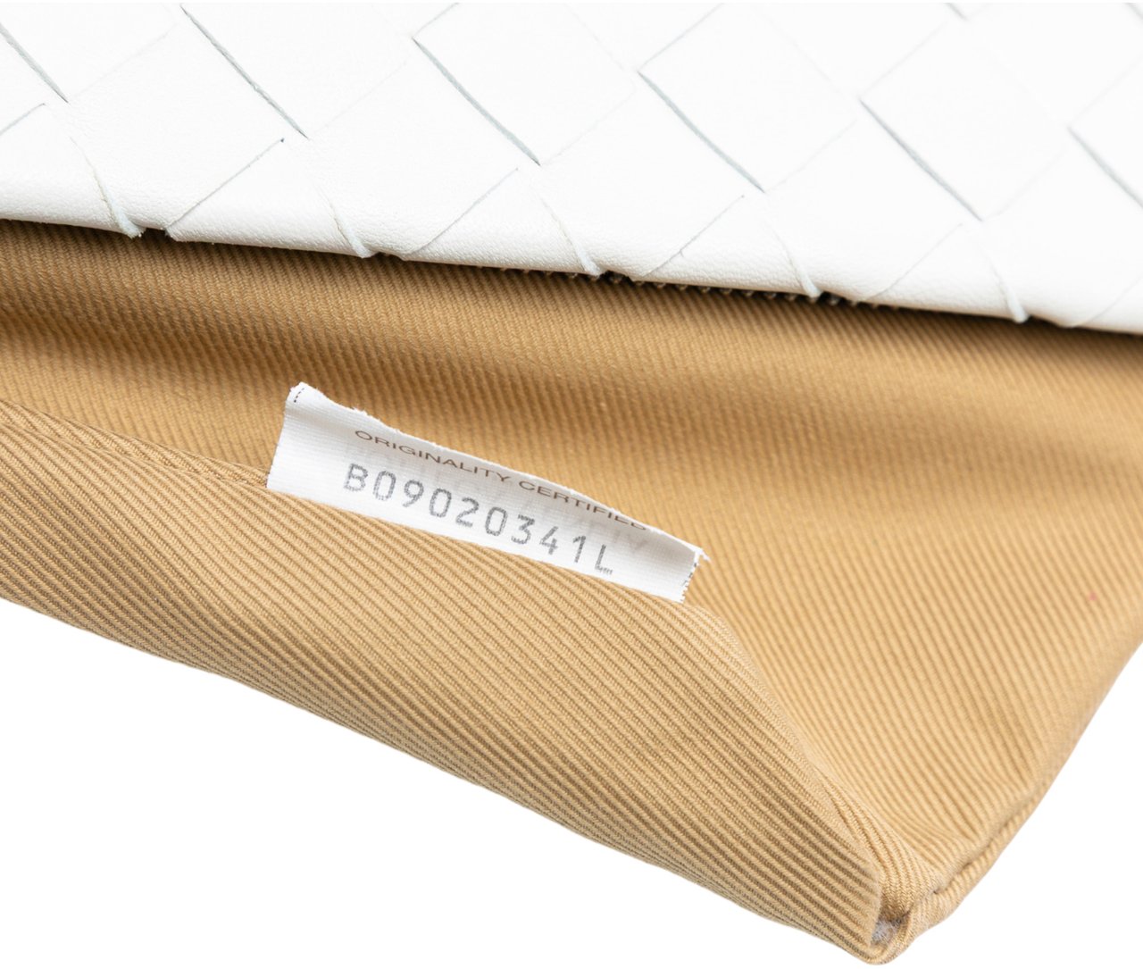 Bottega Veneta Nappa Intrecciato Wristlet Clutch Wit