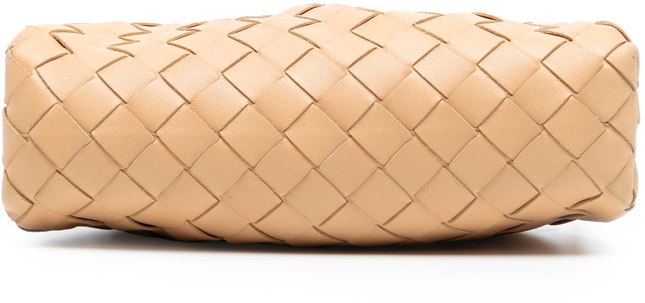 Bottega Veneta Nappa Intrecciato The Mini Pouch Crossbody Bruin